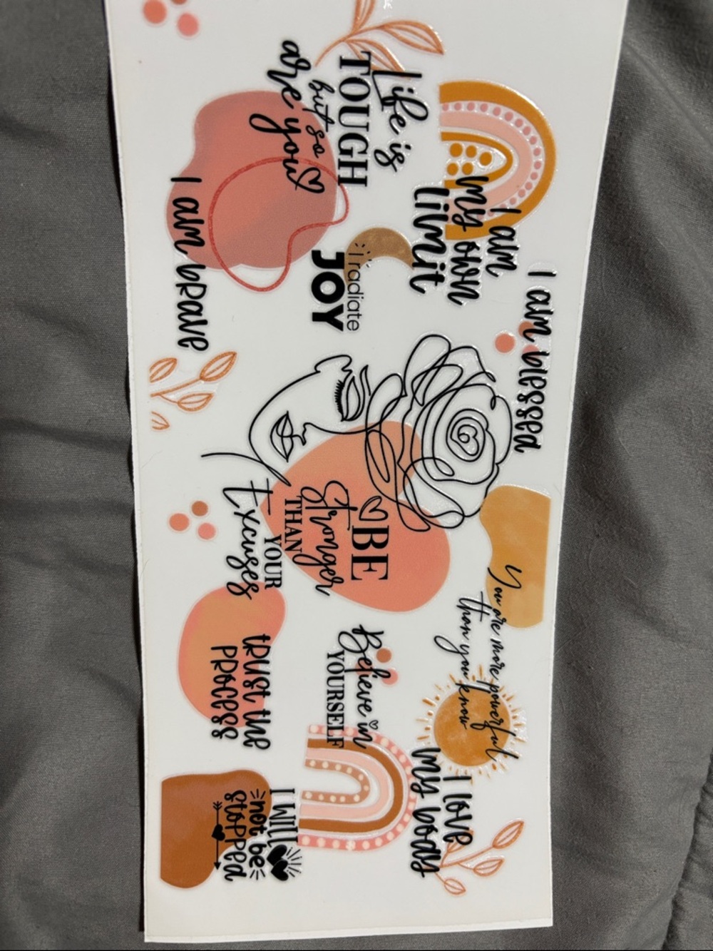 DECAL FOR CUPS
